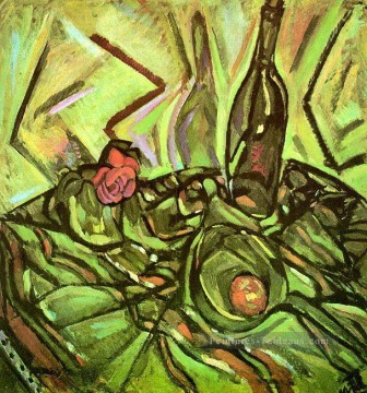 Nature morte avec Rose Joan Miro Peinture à l'huile